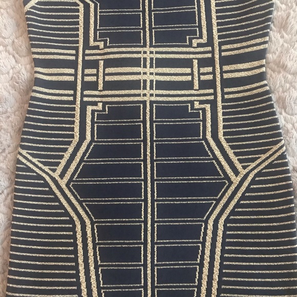 Topshop Art Deco Dress - Picture 3 of 5